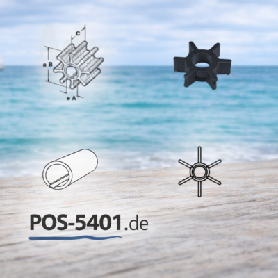 Impeller Mariner-Mercury-Mercruiser  OE:47-16154 B, IP500377