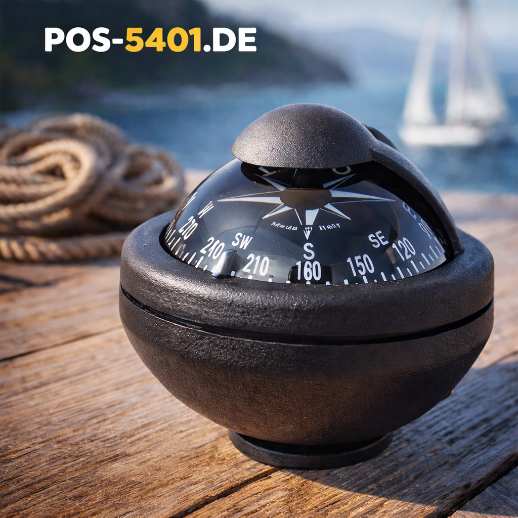 Kompass Comet für Seitenmontage