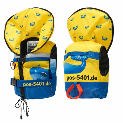 Kinderfeststoffweste CE 100N, "Wal"