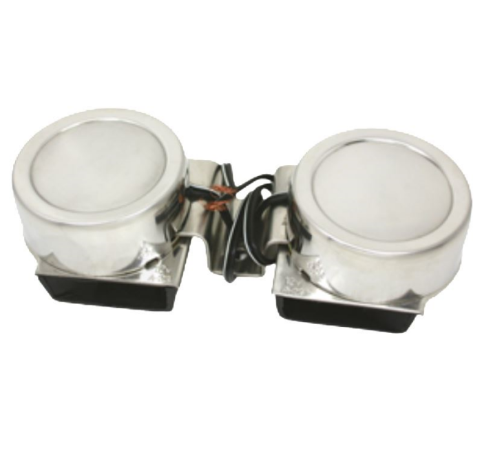 NIRO Elektromagnetisches Mini Signalhorn, Zweiklang