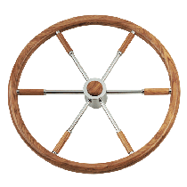 allpa  "Typ-6" Steuerrad / Teak