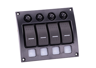 Sierra Schalttafel 12-24v, Ip66, 4 Positionen