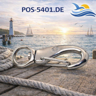 Karabinerhaken, Wichard - Schnapphaken, Wirbelauge