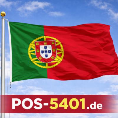Gastlandflagge / Fahne Portugal