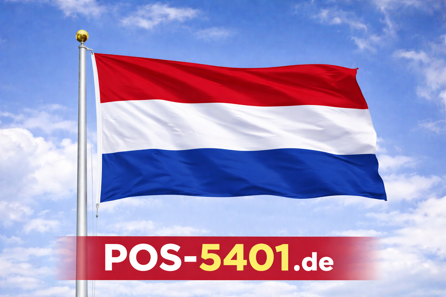 Gastlandflagge / Fahne Niederlande