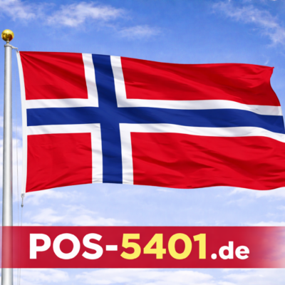 Gastlandflagge / Fahne Norwegen