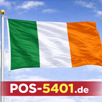 Gastlandflagge / Fahne Irland