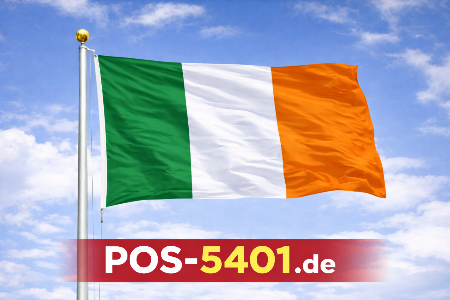 Gastlandflagge / Fahne Irland