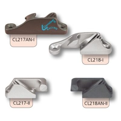 Clamcleat® - Klemmen für 1-6mm Tauwerk - mit seitlichem Einzug