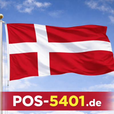 Gastlandflagge / Fahne Dänemark