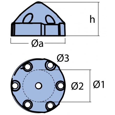 Anoden - Wellen-Endanoden Typ Max Prop – Bild 3