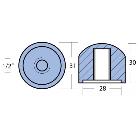 Anoden - Mercury - Propelleranode, Alpha I, Bravo I – Bild 2