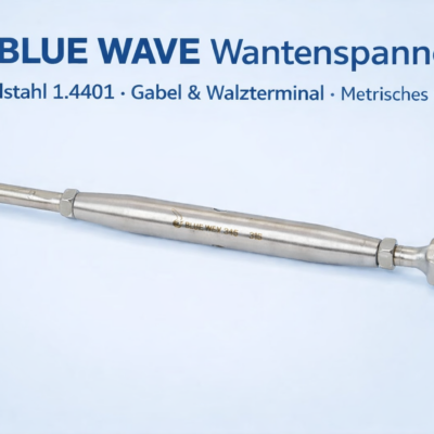 Wantenspanner - Metrisches Gewinde - Gabel / Walzterminal