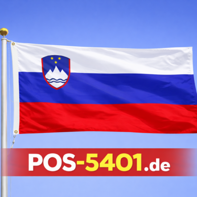 Slowenien Flagge – Flagge aus robustem Schiffsflaggenstoff