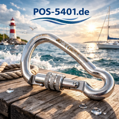 KONG® Spezialkarabiner Edelstahl – Schraubverschluss