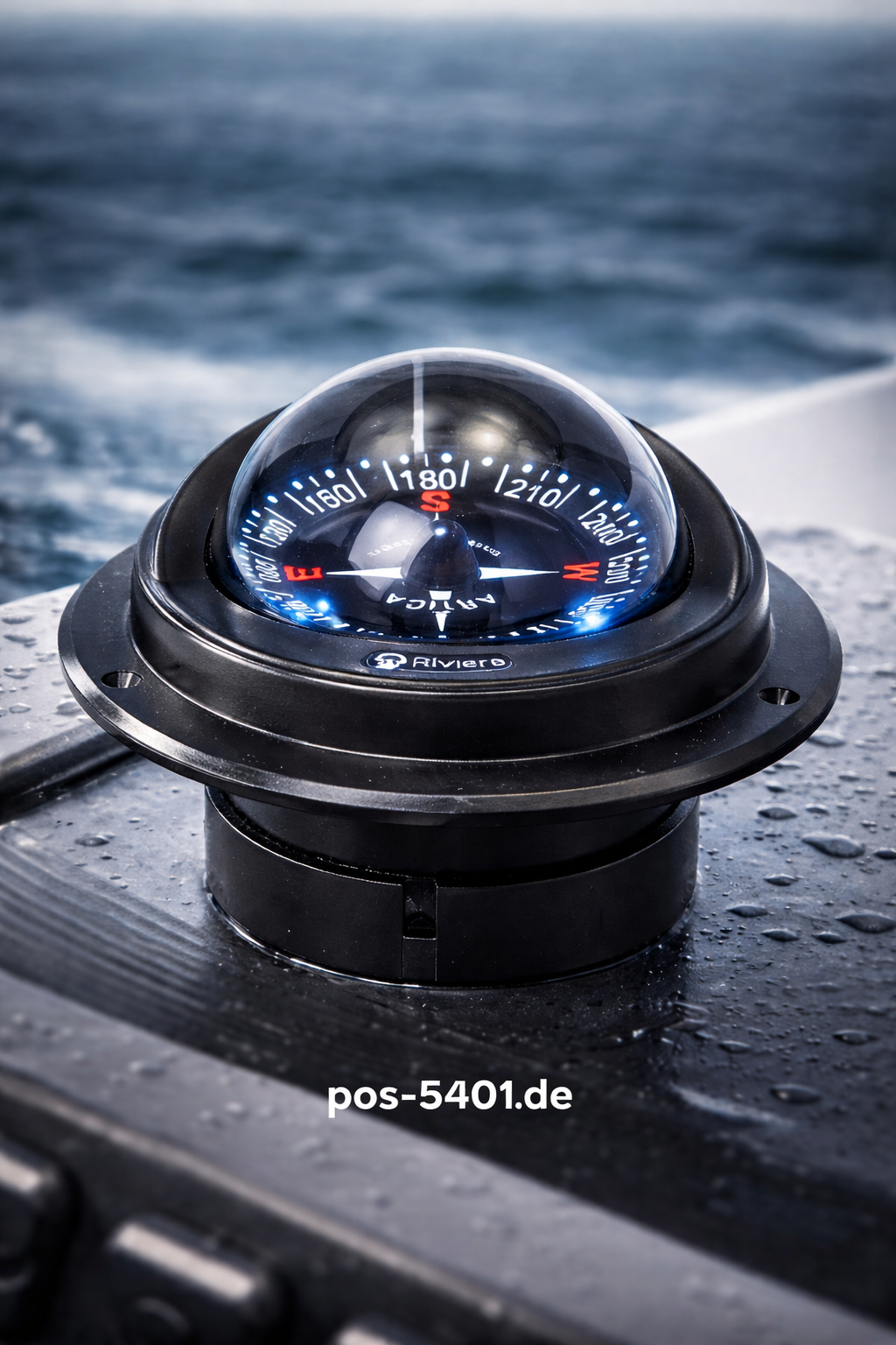 ARTICA BA – 70 mm Einbaukompass mit LED-Beleuchtung