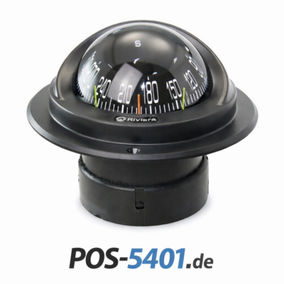 ARTICA BA 70 mm – Frontablesung, schwarz, 12 V LED