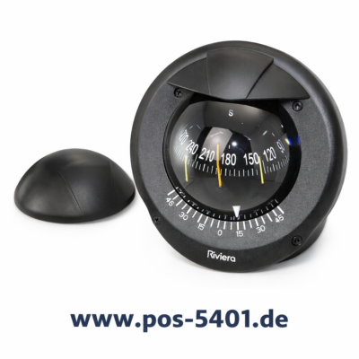 POLARE BP1 - 80 mm – Frontablesung, LED, Krängungsmesser, Schottmontage