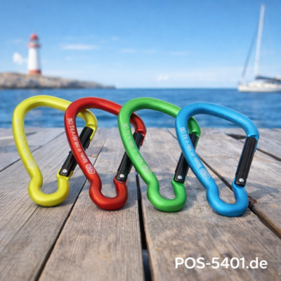 KONG HARNESS Karabinerhaken – Aluminium eloxiert