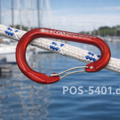 KONG Karabinerhaken Typ PADDLE – Alu Haken für Paddel