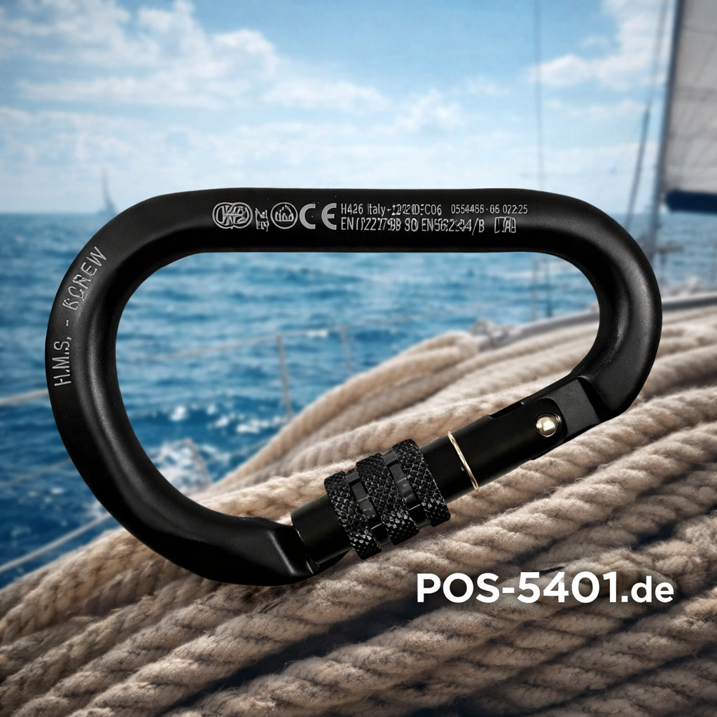 KONG HMS Classic Screw Sleeve mit Schraubsicherung