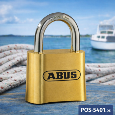 ABUS Zahlenschloss Typ 180 – Messing Schlosskörper